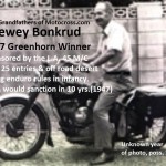 1937 Greenhorn winner Dewey Bonkrud (poss 1950s)