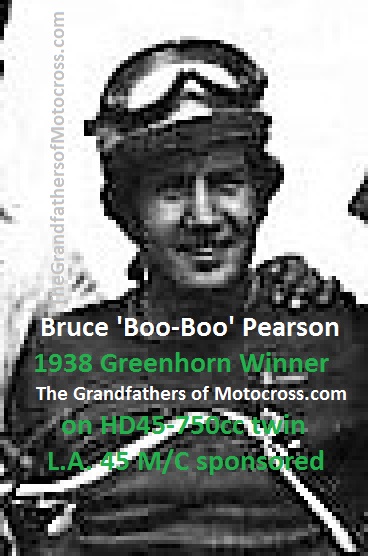 1938 Greenhorn Bruce Boo Boo Pearson