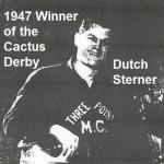 1947 11-30 a0 Cactus Derby winner DUTCH STERNER