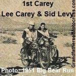 1948 10-10 Cactus Derby WINNER Lee Carey 1951 BB Lee Carey & Sid Levy