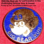 1949 01-09 Big Bear pin famous Hare & Hound race