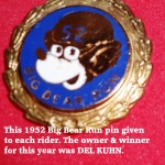 1952 a0 Big Bear run pin