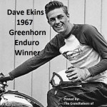 1967 Greenhorn winner Dave Ekins