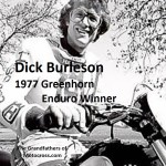 1977 Greenhorn winner Dick Burleson & AMA Hall of Fame 1999