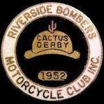 1952 a1 Cactus Derby lapel pin