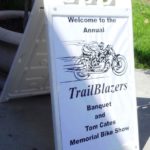 000 Trailblazers welcome sign