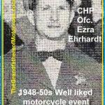 CHP officer Chuck Pollard, safety officers, CHP ofc. Ezra Ehrhardt