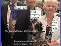 2017 L1 TrailBlazers Dick Hammer Award to Dave Ekins, Paula