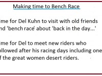 2017 k0 Making time to bench race intro