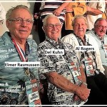 2017 k11b TrailBlazers Hall of Famers Rasmussen, Kuhn, Rogers