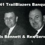 Trailblazers 1941 a5c 2nd banquet, Well Barnet & Rex Servoss (1)