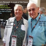 Al Rogers, Trailblazers 2014 a13b Greenhorn winners Del Kuhn (1948-50-51) and Al Rogers (1961)