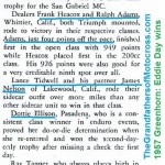 1957 6-1a2 Eddie Day wins Greenhorn, Frank Heacox, Ralph Adams, Lance Tidwell, JIm Nelson, Dottie Ellison