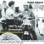 1957 6-1a5a1 Greenhorn, Ralph Adams at check point, Johnny Quick