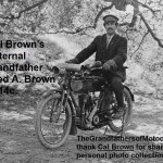 2015 5-0 pg 1c 1914c. Fred Arthur Brown, Cal Brown's grandfather