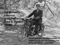 2015 5-0 pg 1c 1914c. Fred Arthur Brown, Cal Brown's grandfather