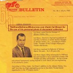 2015 5-0 pg 6b 1965 Cal Brown now Service Mgr. of Johnson Motors notice