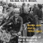 Catalina 1955 5-14 a4 Catalina race, Cal Brown's Dad Cal V Brown & son Cal Arthur