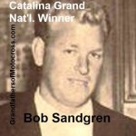 Catalina 1957 5-0 a2 Sandgren, Bob 1957 & 1958 Catalina winner