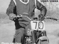 Hare & Hound Checkers MC a1 1957, CAL BROWN at start