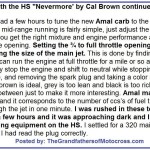 Hare Scrambles 1957 CB3 Words of wisdom, Nevermore by Cal Brown