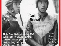 Jack Pine 1957 9-2 a11b Jack Pine Enduro, Boyd Reynolds & Cal Brown San Gabriel MC