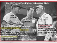 Jack Pine 1957 9-2 a18b Jack Pine, Lloyd Larson, Cal Brown & Oscar Lenz