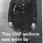 c1 1950 A CHP uniformed officer 1940s