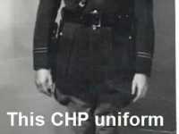 c1 1950 A CHP uniformed officer 1940s