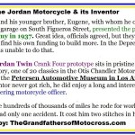 c15 The Jordan Motorcycle & LeGrand Jordan life