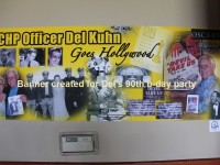 CHP Hollywood Banner of Del's movie days