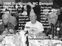 TrailBlazers 1998 Del Kuhn, George Gunther, Lance Tidwell sr