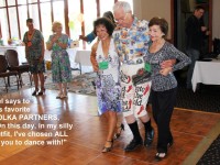 Donna, Del & Jan do a 10 step polka