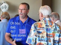 Kurt has stories to share