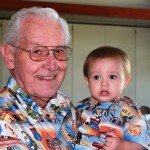 Logan says thank you for being the best grandpa ever. Del & Logan