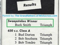 1959 Greenhorn a4 results, BUCK SMITH wins