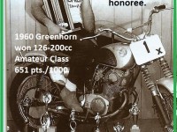 1960 Greenhorn r30 Neil Fergus wins Amateur 126-200 cc & 2015 TrailBlazers HoF