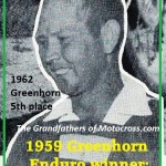 1962 Greenhorn P6 1959 Greenhorn 1st winner BUCK SMITH