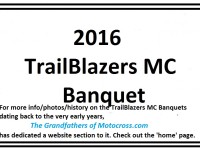 2016 a1 TrailBlazers Banquet