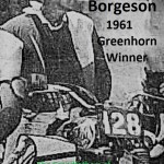 1961 Greenhorn 01 winner Fred Borgeson c. 1963