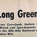 1964 Greenhorn z39 headline by Wineland