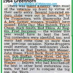 1964 Greenhorn z49 Day, B. Ekins, Borgeson, Dorton