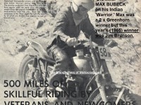 1965 a15 Greenhorn Max Bubeck on Indian Warrior