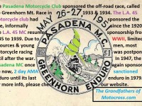 1965 a5c Legacy of PMC sponsors Greenhorn motorcycle race 1947-1979
