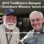 1965 e2 Greenhorn winner Jim Brunson & Del Kuhn at 2015 Trailblazers