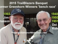 1965 e2 Greenhorn winner Jim Brunson & Del Kuhn at 2015 Trailblazers
