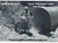 1966 r17b Greenhorn, Oscar Thompson out of pipe tunnel