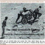 1966 r19b Greenhorn, ules say no help, likely didn't finish