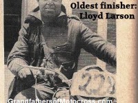 1966 r27b Greenhorn in1952 Lloyd Larson at 51, oldest finisher