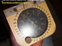 1966 r7b Greenhorn 3x Del Kuhn timing device, his B-17 bomber clock